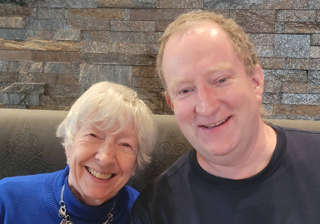 June and Sean, May 2024