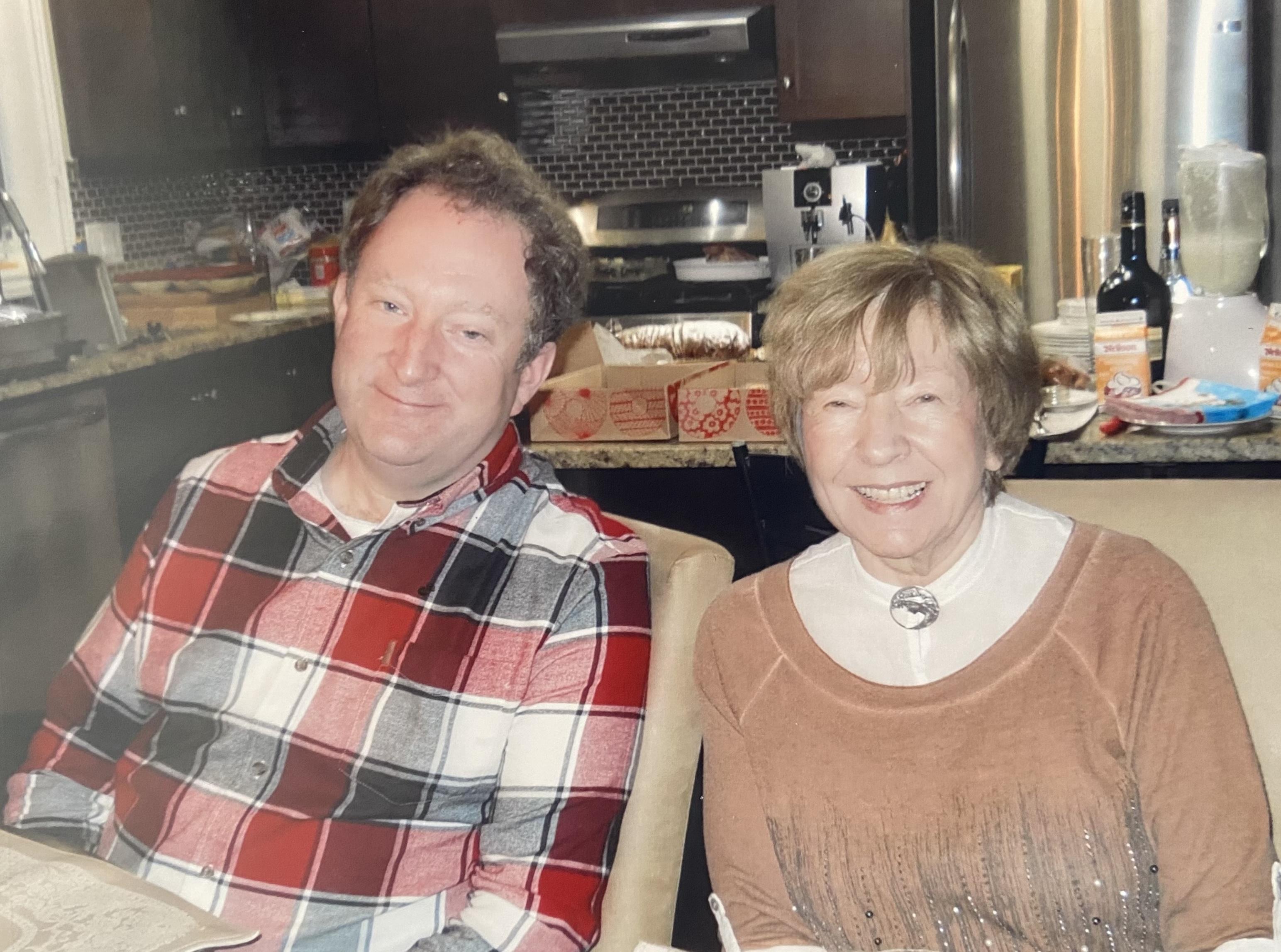 Sean and June, Christmas 2019